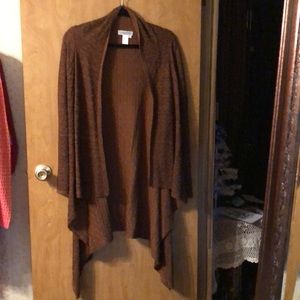 ColdwaterCreek Duster wSharkbite hem, knee length